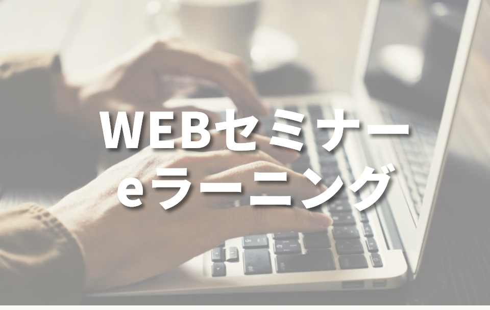 WEBセミナー eラーニング